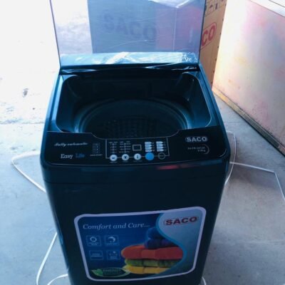 Lavadora Automática SACO de 9 kg Negra