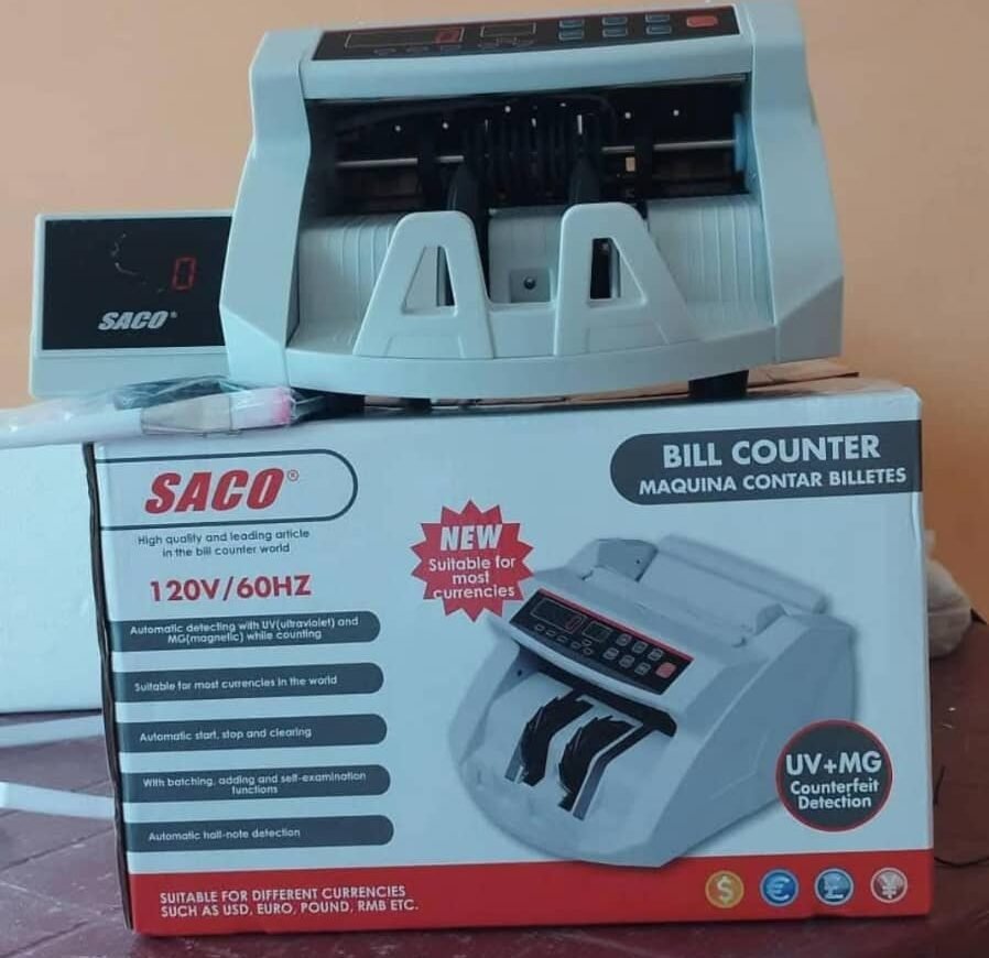 Máquina Contadora de Billetes SACO - Imagen 2