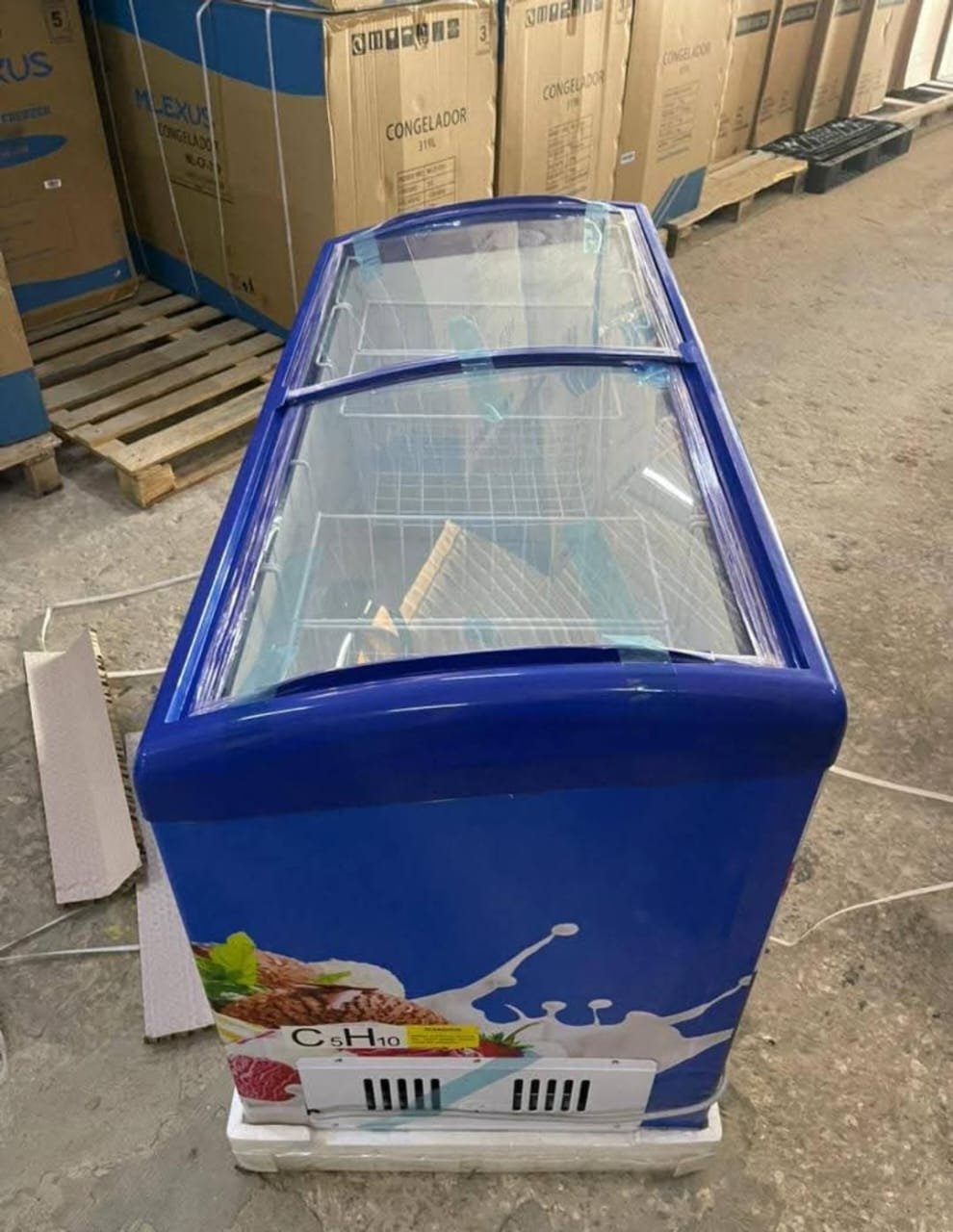 Heladera Exhibidora Horizontal MILEXUS - Imagen 2