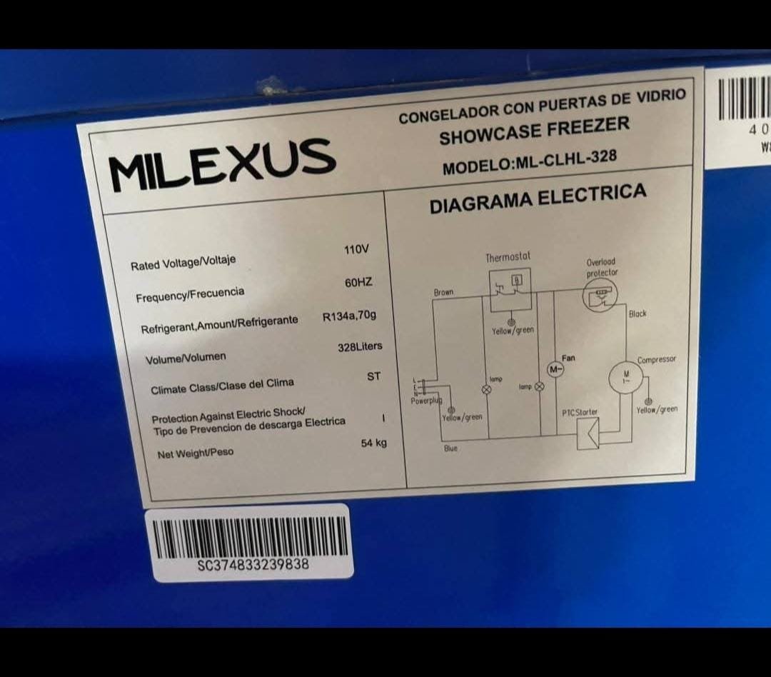 Heladera Exhibidora Horizontal MILEXUS - Imagen 3