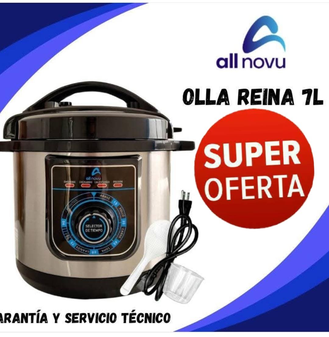 Olla Reina de Reloj ALLNOVU de 7 Litros - Imagen 2