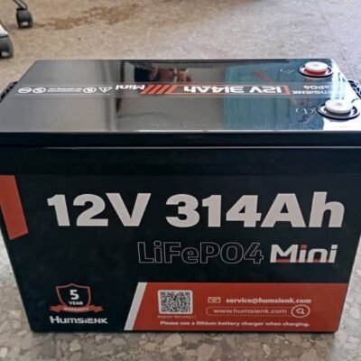 Batería LiFePO4 de 12V y 314Ah Alto Rendimiento
