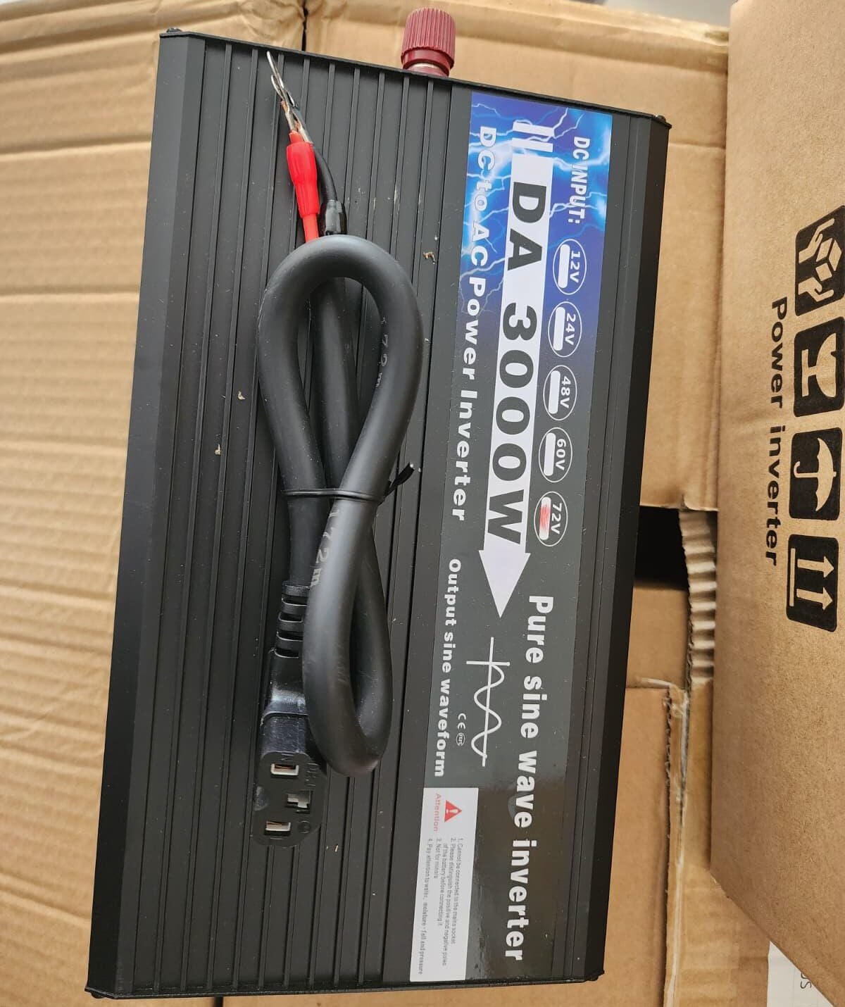 Convertidor Eléctrico UNIZUKI 3000W