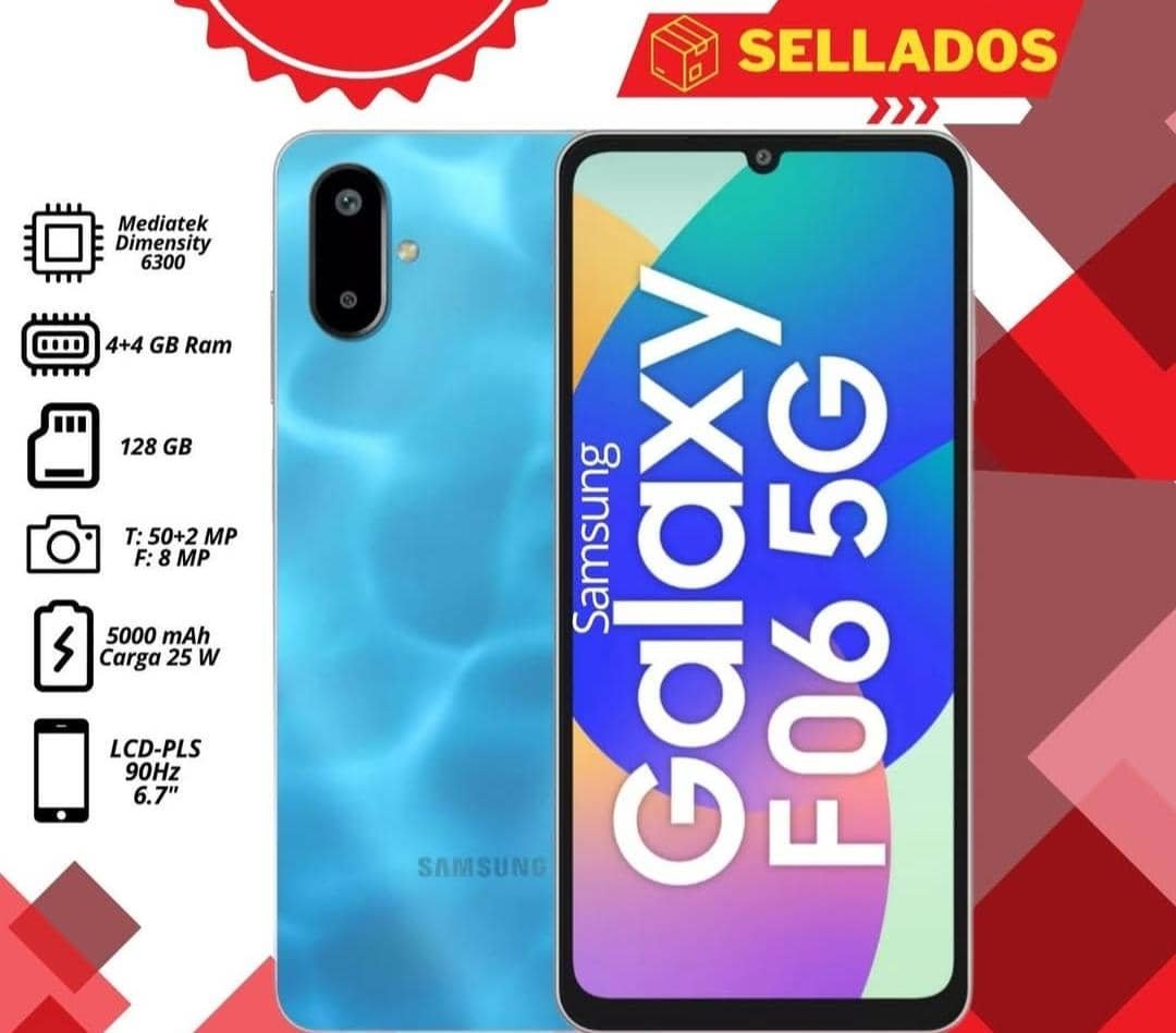 Samsung Galaxy F06 5G (Nuevo) - 4 GB RAM / 128 GB, 5G y 90Hz - Imagen 2