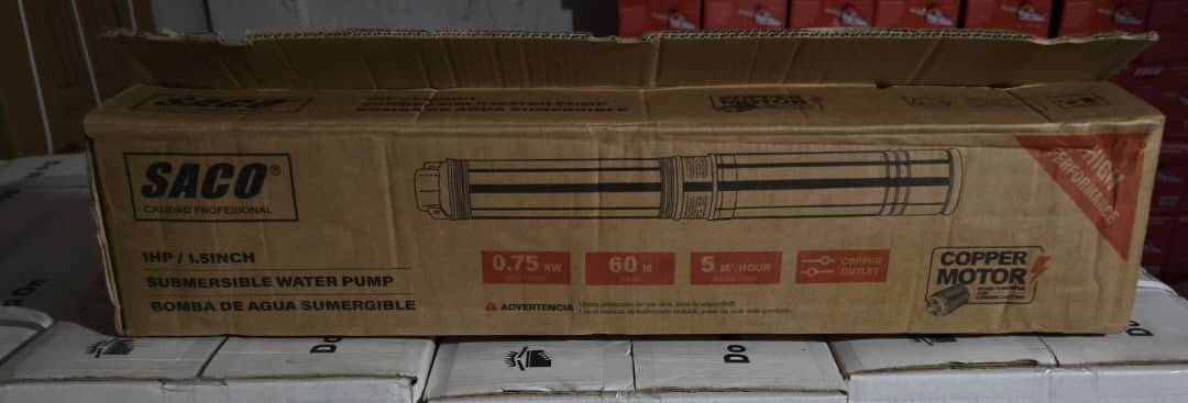 Turbina de Agua Sumergible SACO 1 HP - Imagen 3