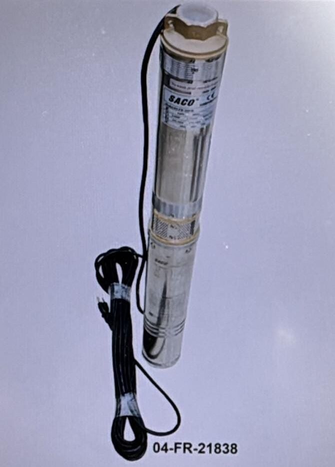 Turbina de Agua Sumergible SACO 1 HP