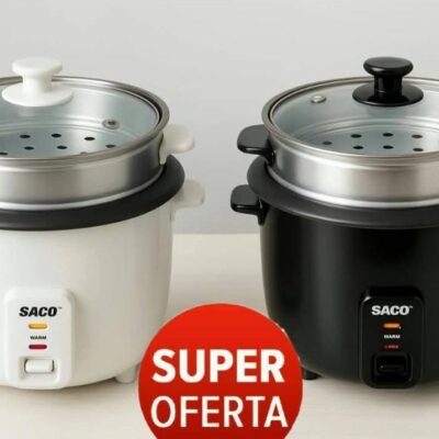 Olla Arrocera marca SACO de 1.8 Litros