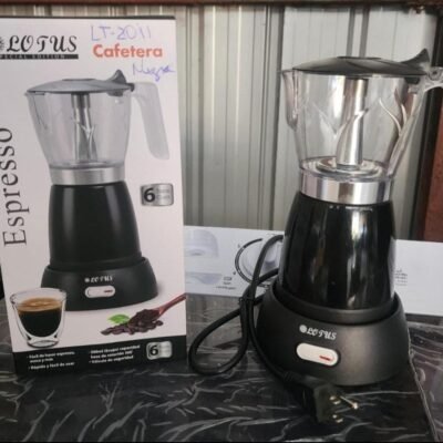 Cafetera Eléctrica LOTUS de 6 Tazas